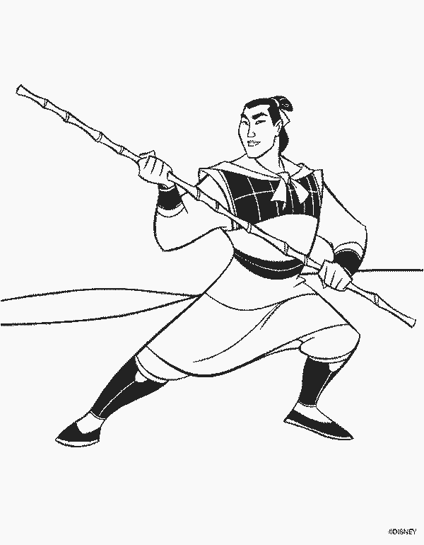Best mulan coloring pages for kids
