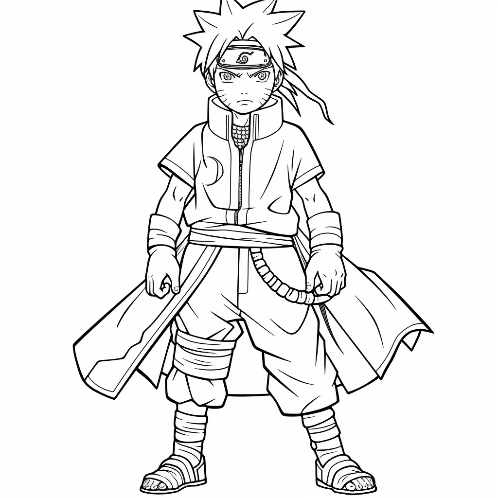 Naruto coloring pages you can download and print