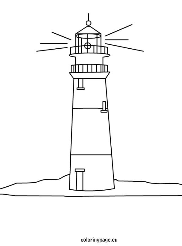 Lighthouse coloring page lighthouse drawing lighthouse clipart lighthouse
