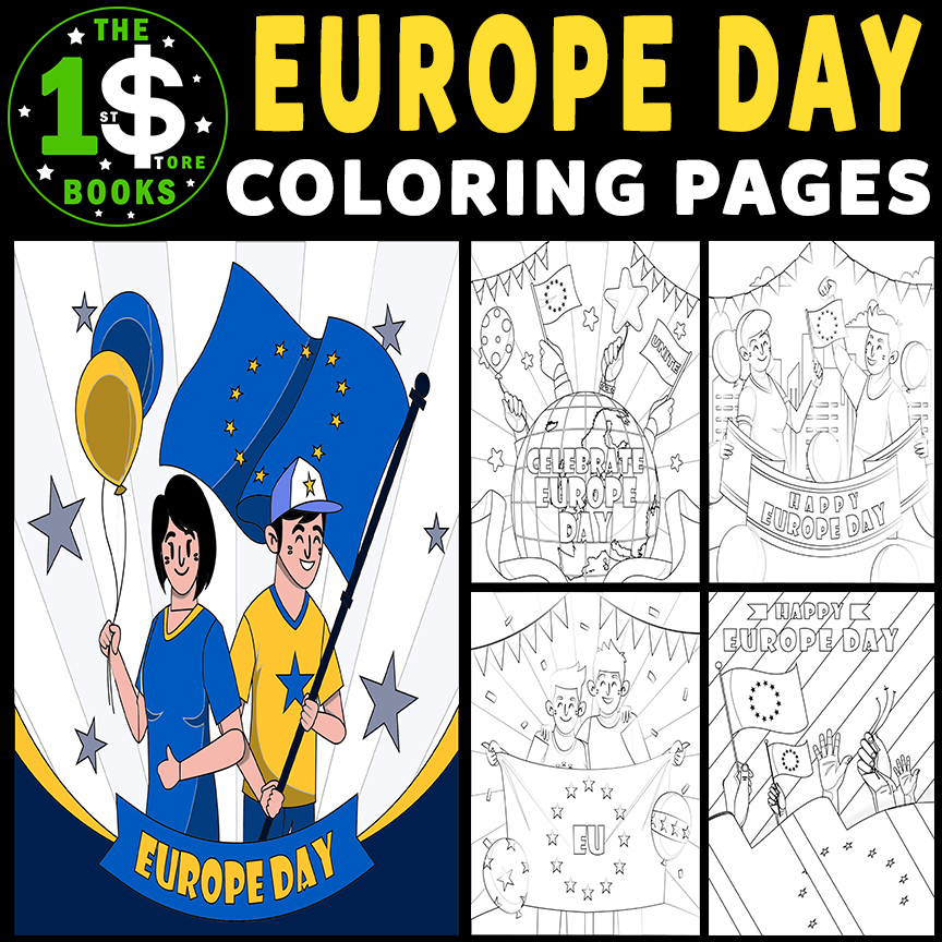 Europe day coloring pages the european union may holiday coloring sheets made by teachers