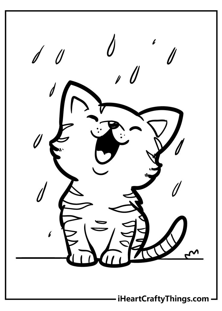 Kitten coloring pages cat coloring book coloring pages cat coloring page
