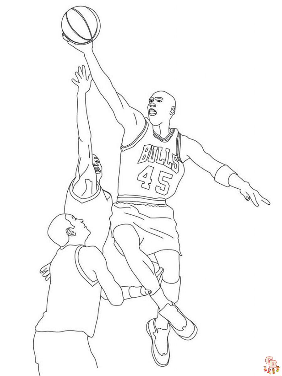 Discover the best michael jordan coloring pages for kids