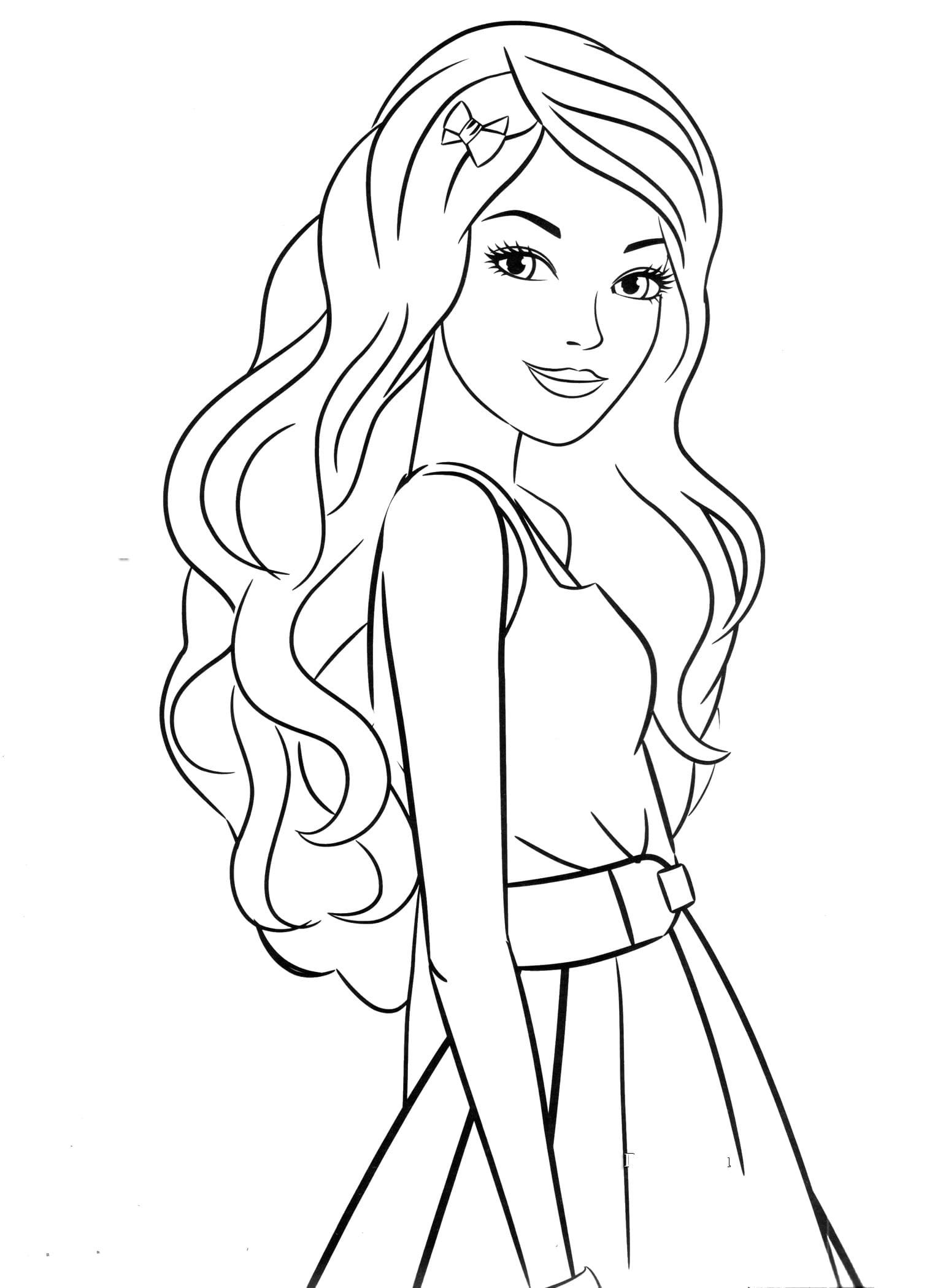 Free collection of people coloring pages for kids