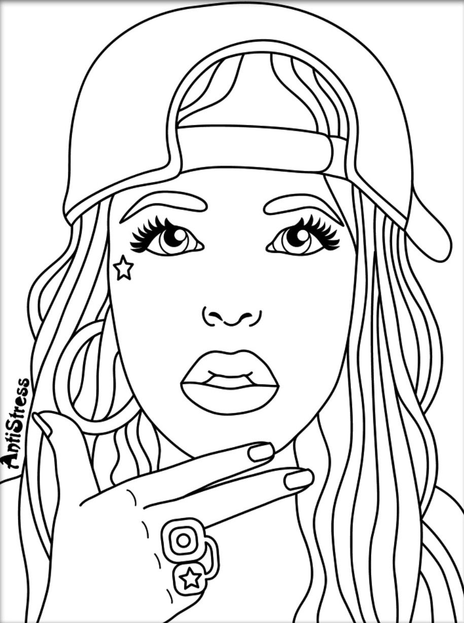 Beauty coloring page beautiful women coloring pages for adults woman coloring pages for aâ people coloring pages cute coloring pages coloring pages for girls