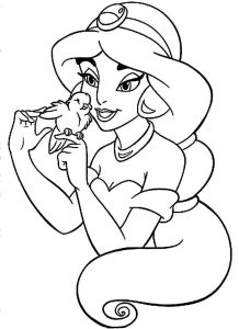 Aladdin and jasmine