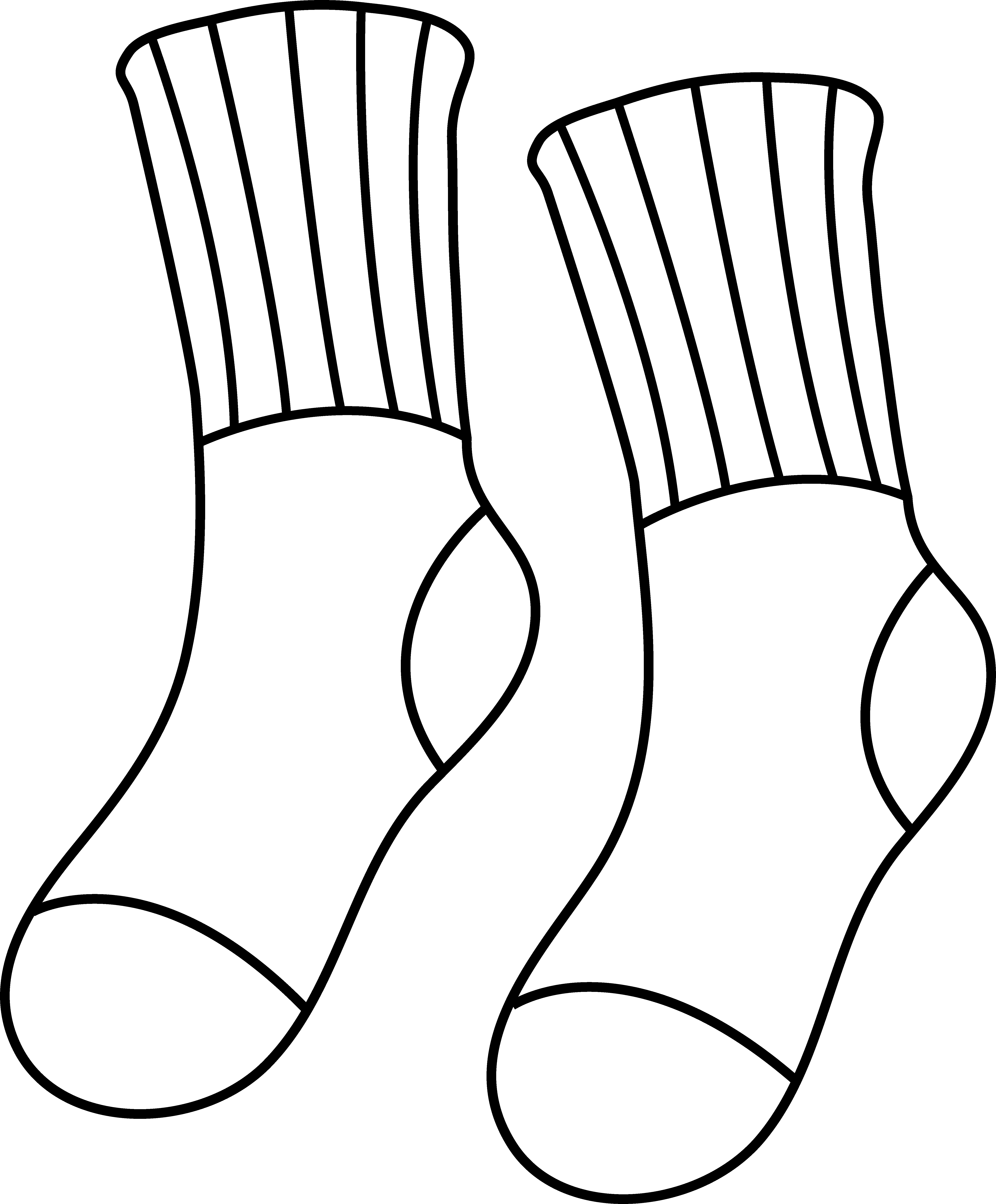 Socks coloring page colorable socks outline socks drawing free printable coloring pages coloring pages