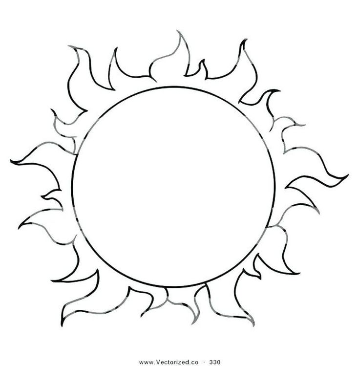 Sun coloring page free sun coloring pages coloring pages sun template