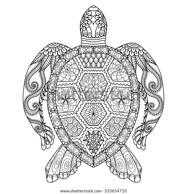 Adult coloring pages turtles images stock photos d objects vectors