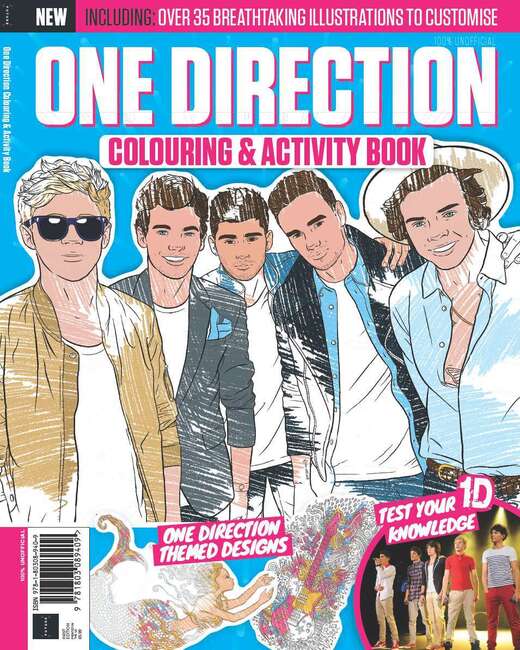 Buy one direction colouring activity book from