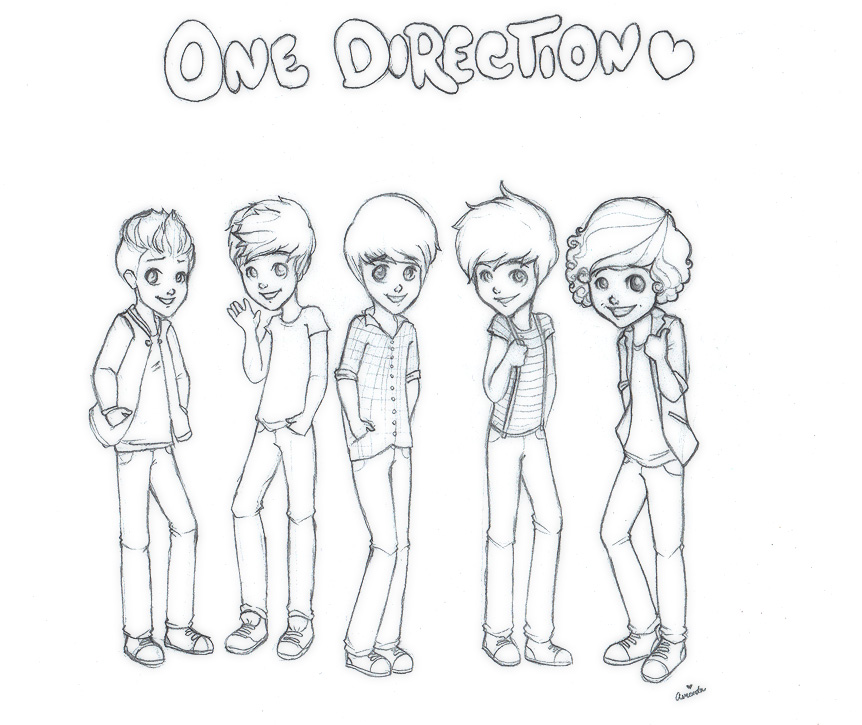 One direction by strawberriecandie on