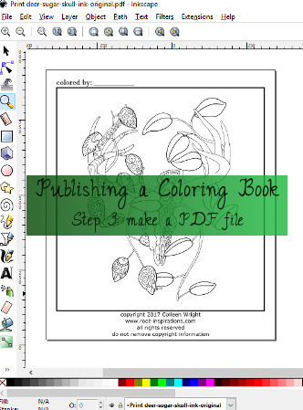 Coloring book publishing pdf file and how to make it