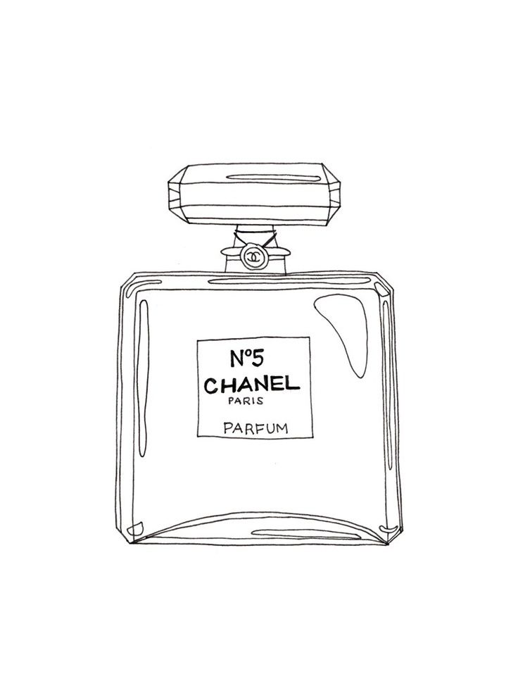Chanel perfume bottle coloring page coloring pages chanel perfume bottle perfume art painting perfume art