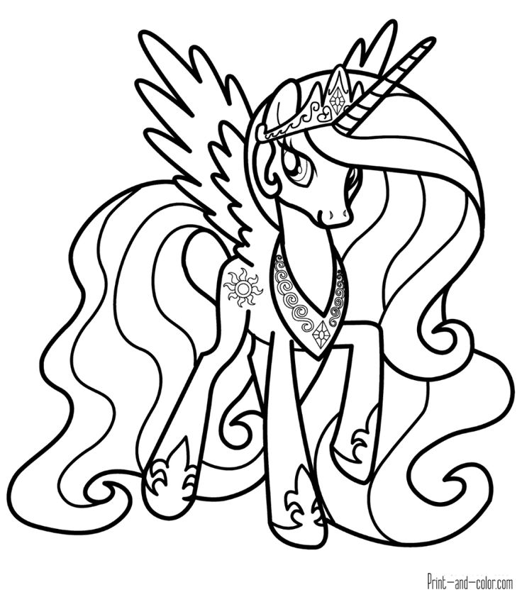My little pony coloring pages print and color unicorn coloring pages my little pony coloring princess coloring pages