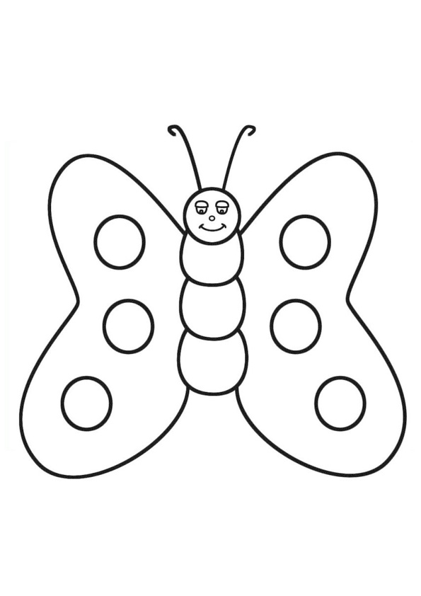 Coloring pages butterfly coloring pages for preschool