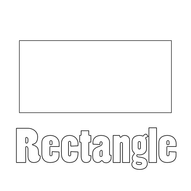 Rectangle coloring pages shapes mandala printable free dowload shape coloring pages coloring pages shapes for toddlers