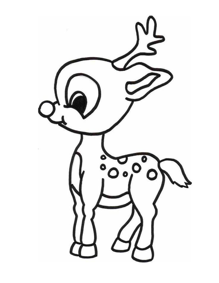 Baby rudolph coloring pages rudolph coloring pages christmas coloring pages cartoon coloring pages