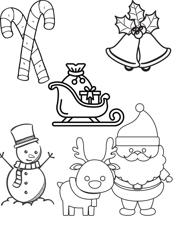 Chrismas coloring page pagina de colorear para navidad santa claus coloring san nicolas