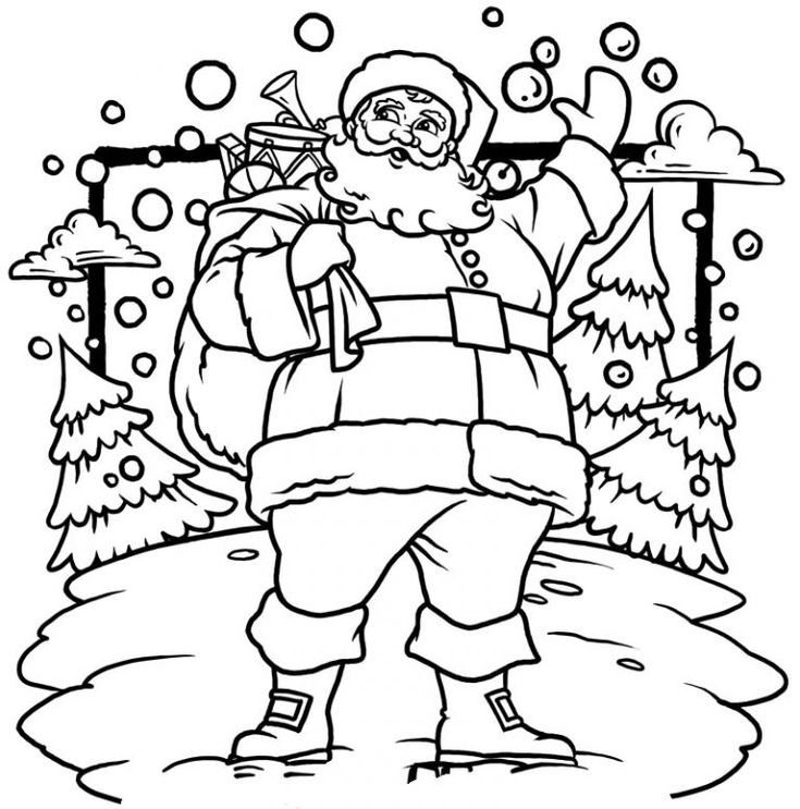 Free printable santa claus coloring pages for kids santa coloring pages printable christmas coloring pages merry christmas coloring pages