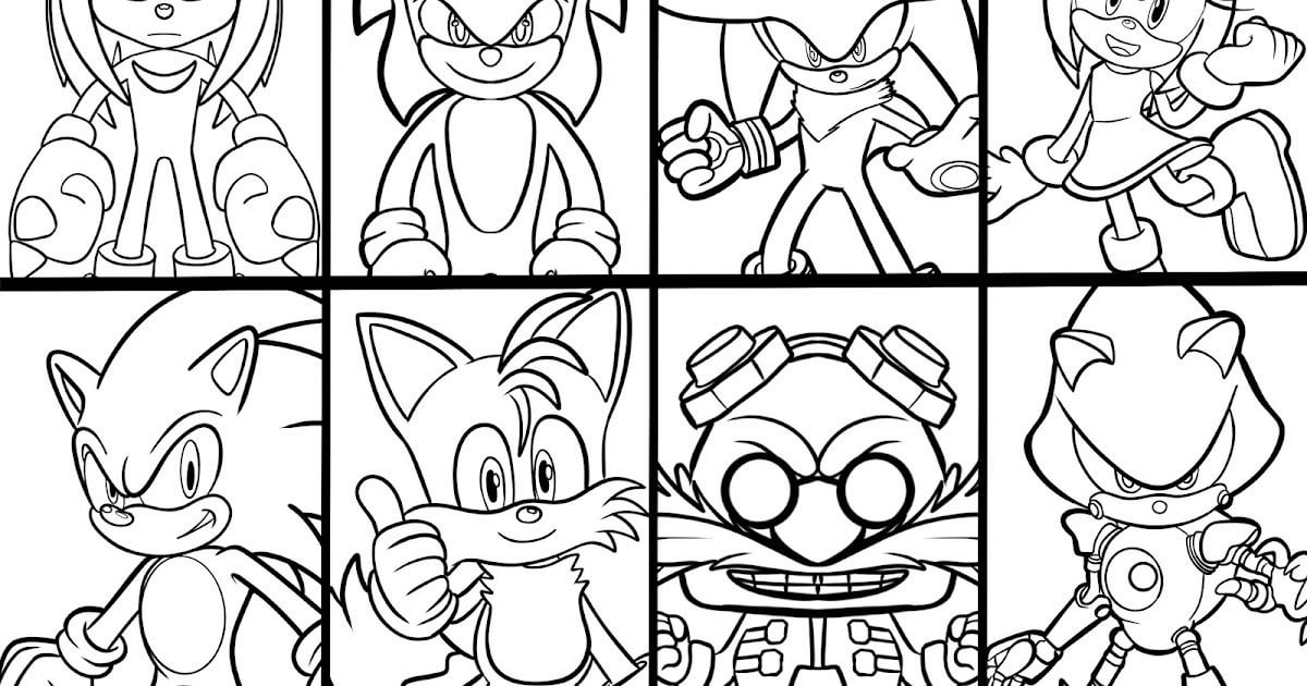 Sonic the hedgehog free coloring pages rzainabelsoly