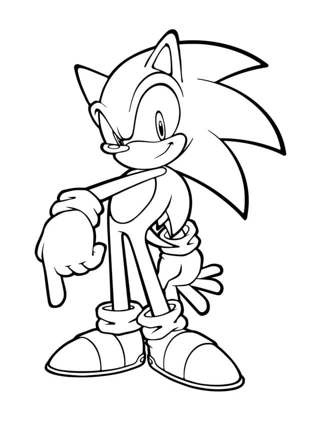 Super sonic the hedgehog coloring pages free rfreecoloringpages