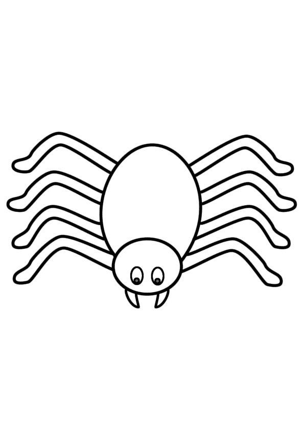 Coloring pages printable spider coloring pages