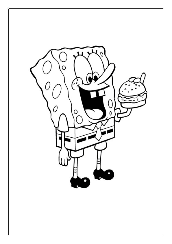 Spongebob coloring pages free printable coloring sheets for kids