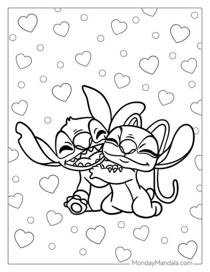 Lilo stitch coloring pages free pdf printables stitch coloring pages disney coloring sheets stitch drawing