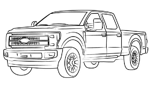 Truck coloring pages top fun truck colouring patterns truck coloring pages monster truck coloring pages ford f