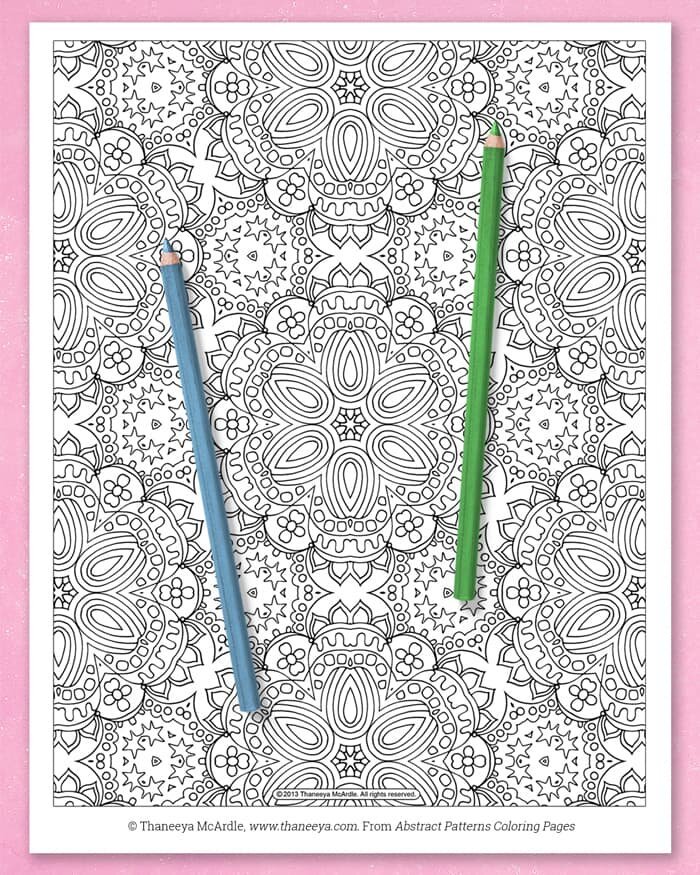 Free adult coloring pages â art is fun