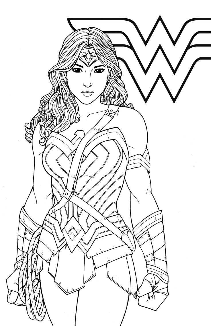 Wonder woman superhero coloring pages superhero coloring wonder woman drawing
