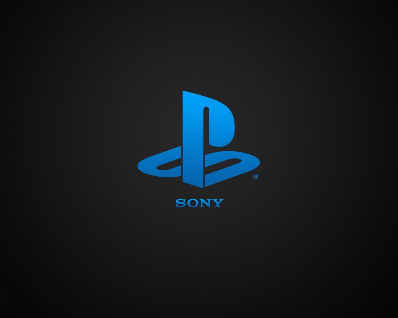 Wallpaper sony playstation blue logo x full hd k picture image
