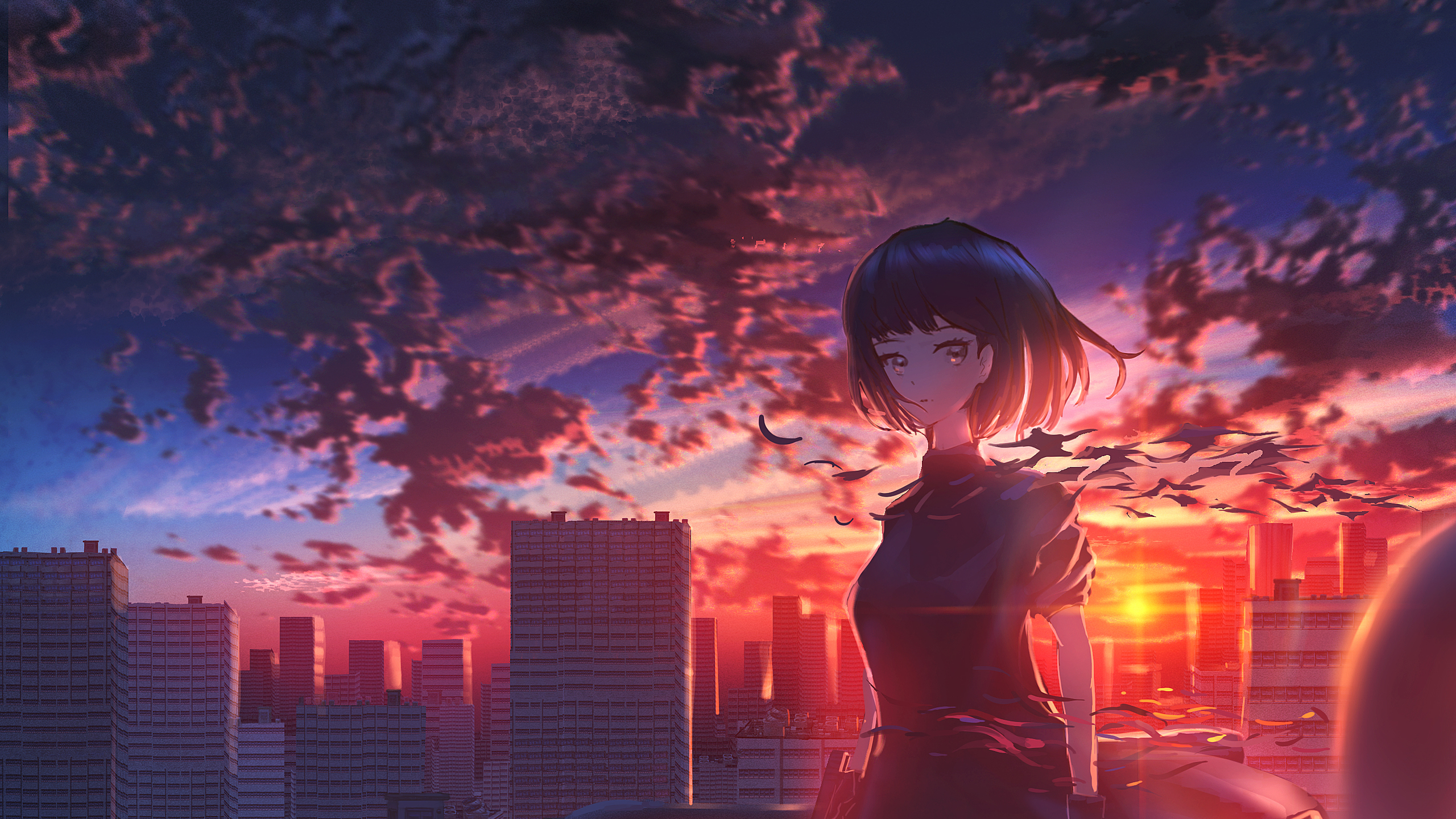 X girl scenery original anime p resolution hd k wallpapers images backgrounds photos and pictures