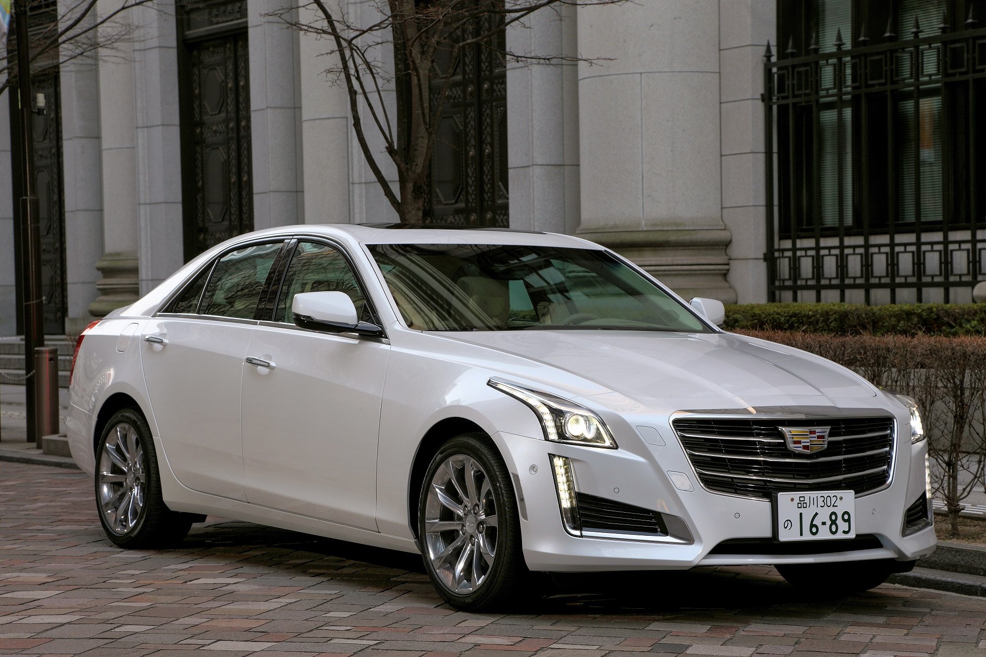 Cadillac cts jp spec cars white sedan wallpapers hd desktop and mobile backgrounds