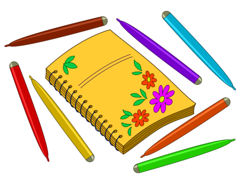 Colourful flowers coloring book png transparent images free download vector files