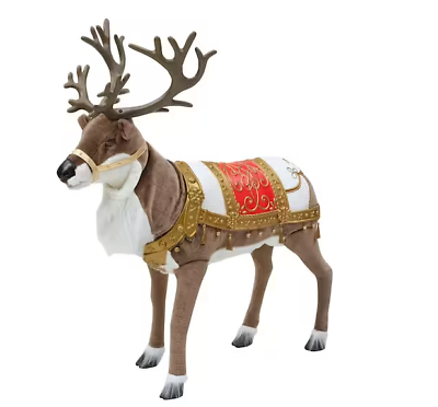 Home accents holiday ft animated reindeer christmas decoration