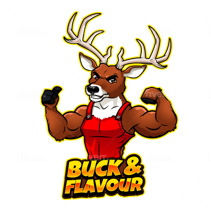 Create unique human and animal cartoon mascot business logo by shangraphics