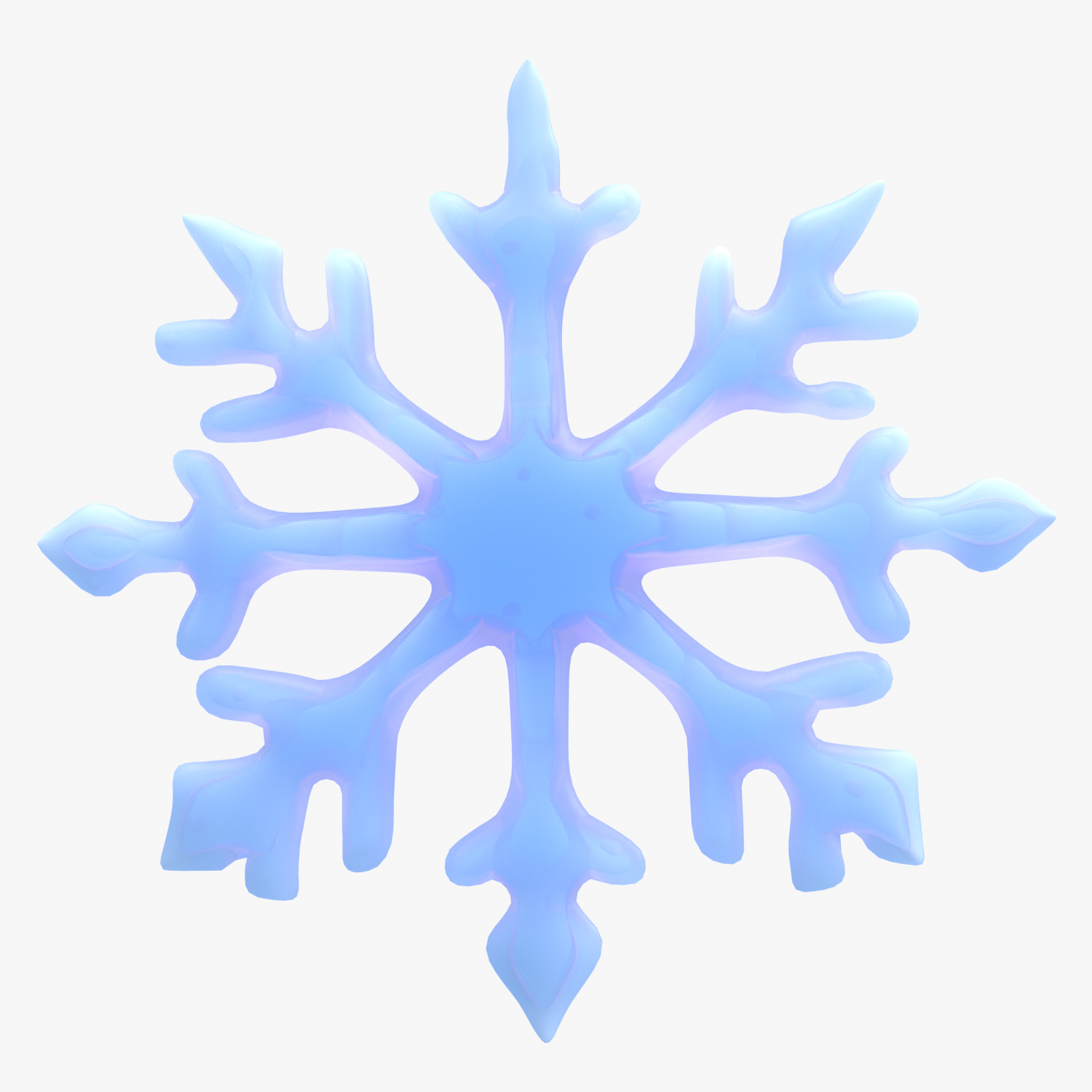 Snowflake modelo d in navidad