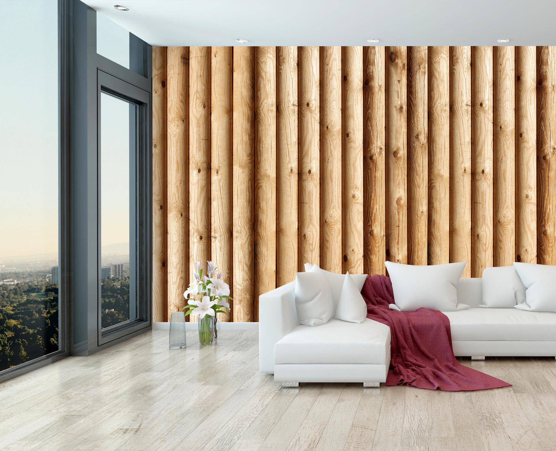 Discover the d wood effect wallpaper mural m