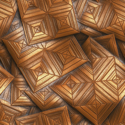 D wooden wallpaper