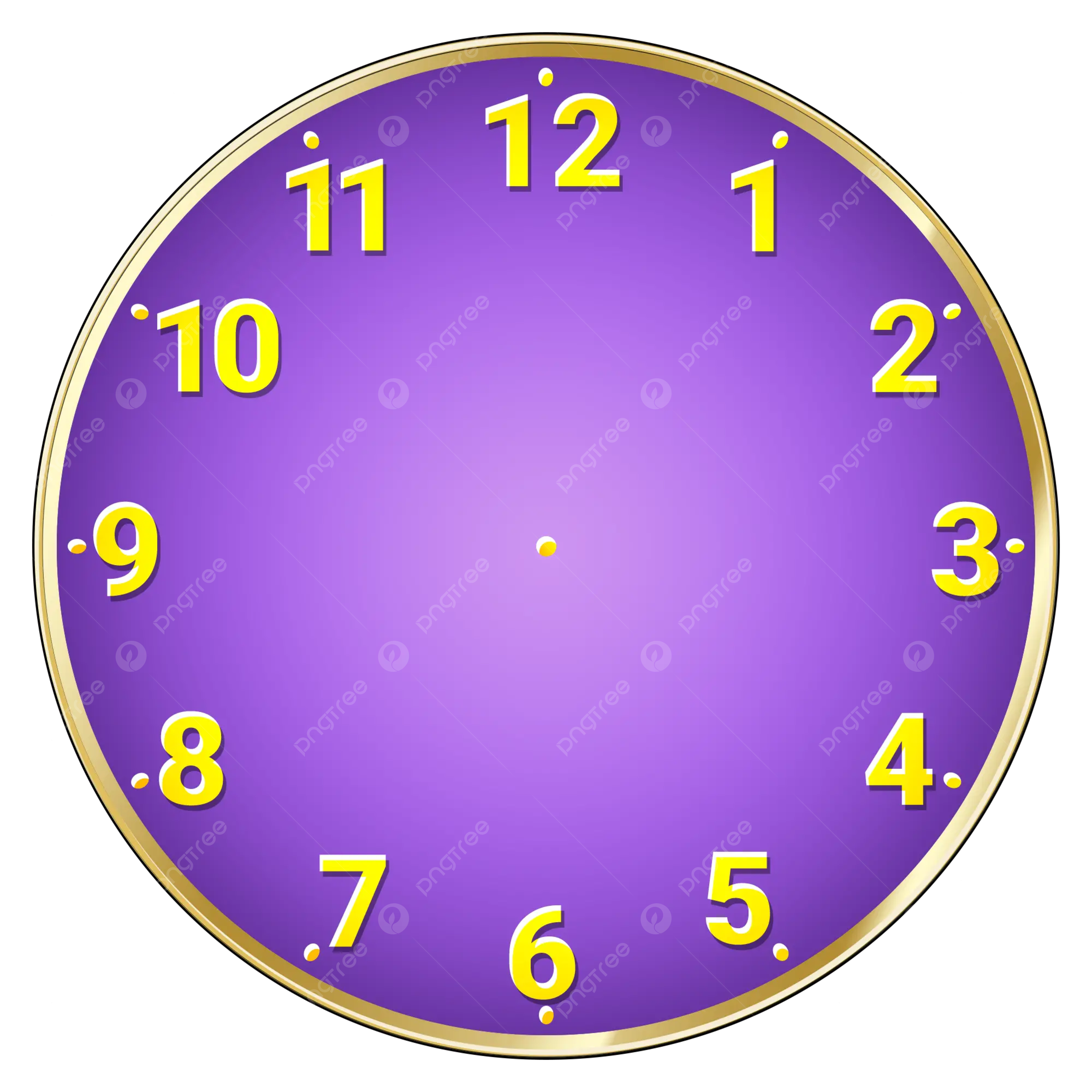 Clock numbers png transparent images free download vector files
