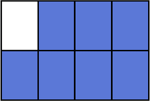 Ultramarine rectangle fraction clipart free download transparent png