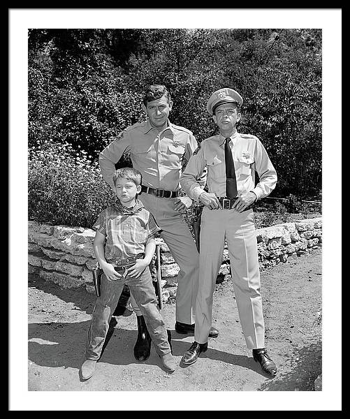 Andy griffith framed art prints
