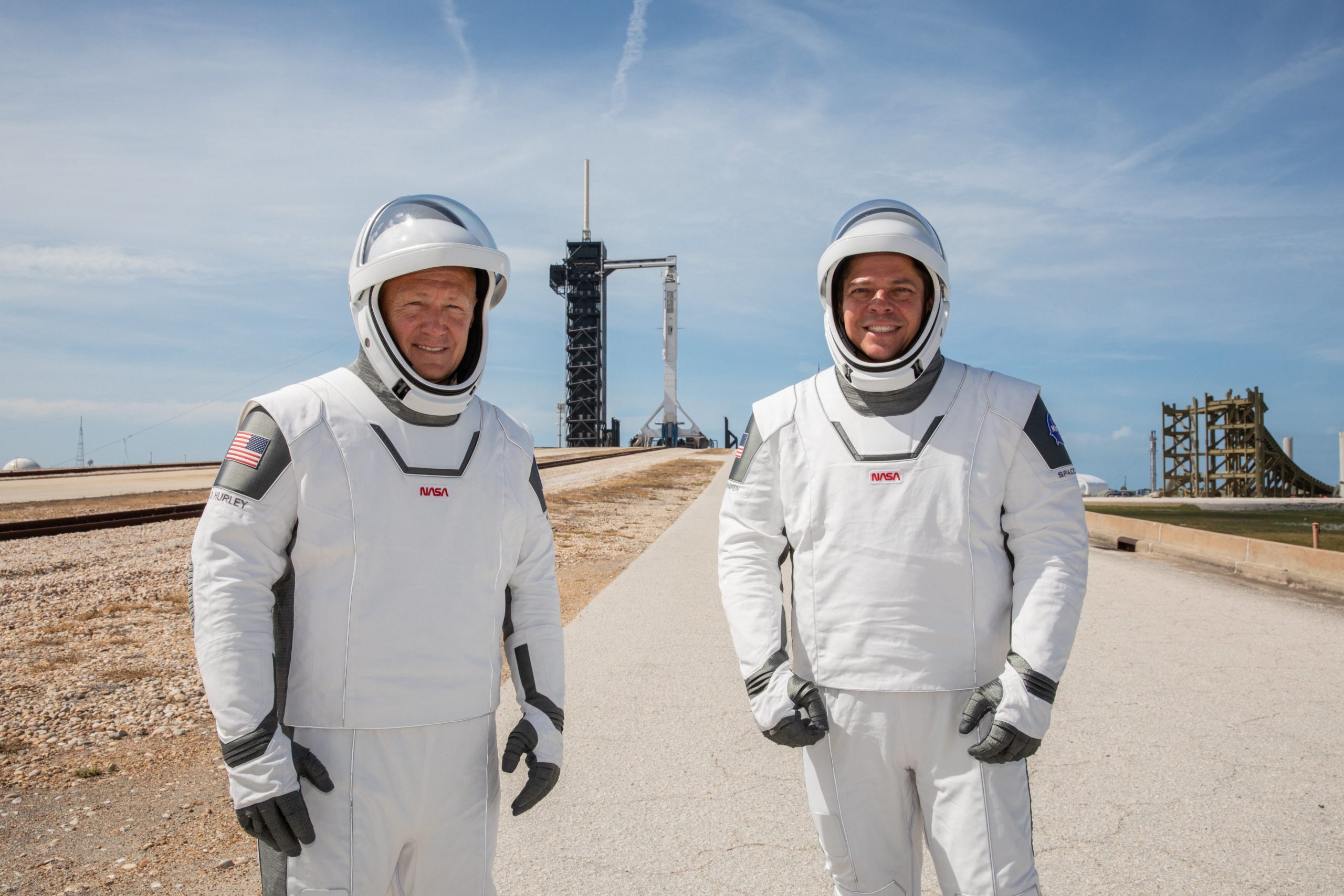 Meet the crew hurley behnken primed for historic us return to space