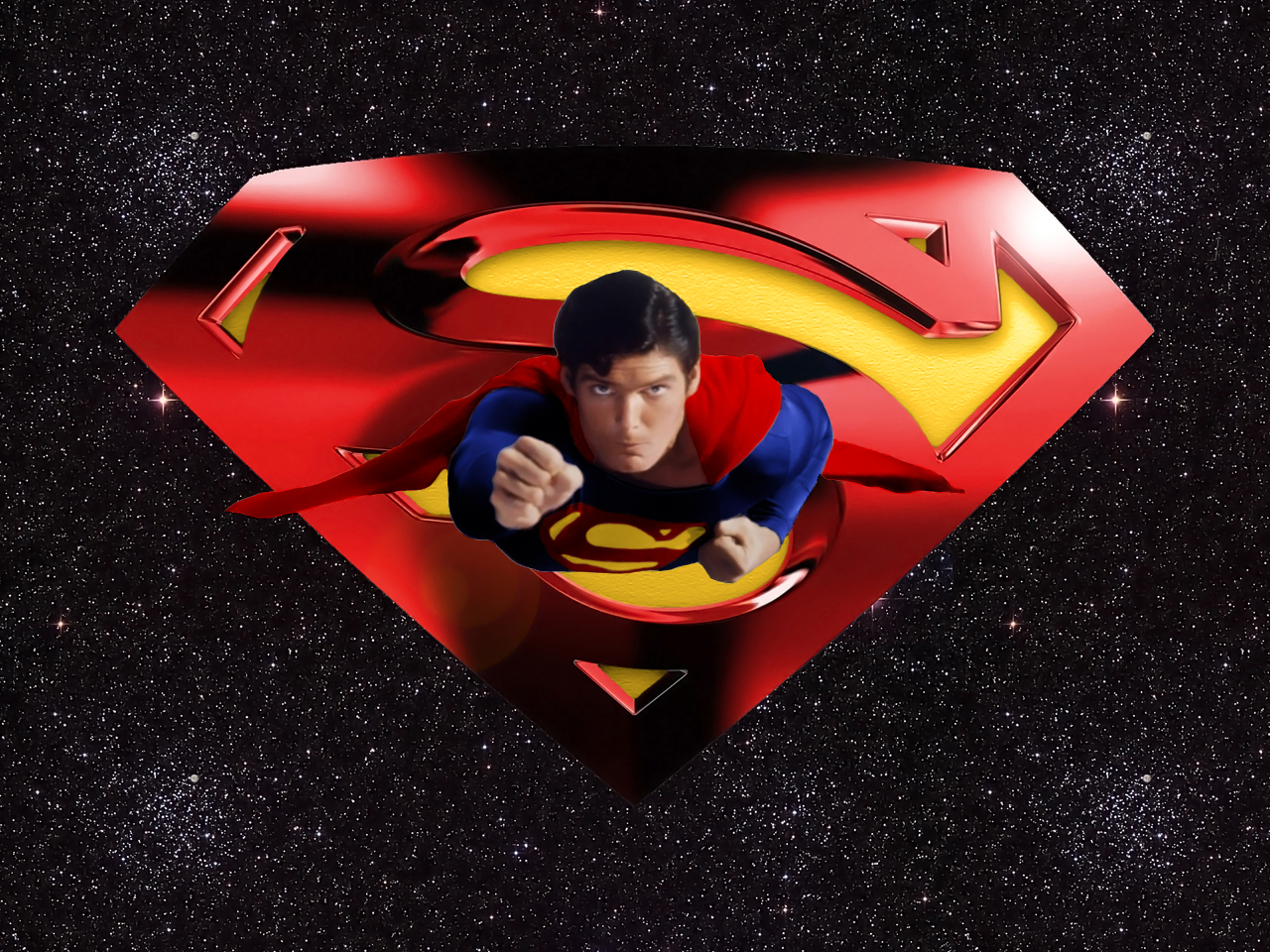 Christopher reeve superman wp by swfan on