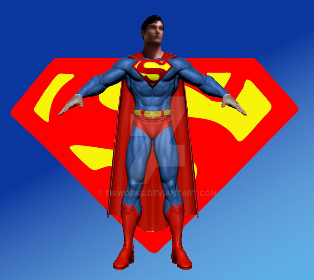 Superman christopher reeve wallpaper by eisworks on