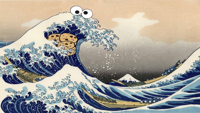 X cookie monster sea rwallpapers