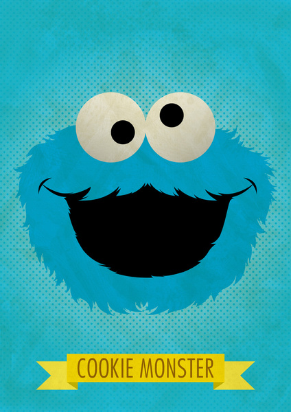 Cookie monster iphone wallpaper