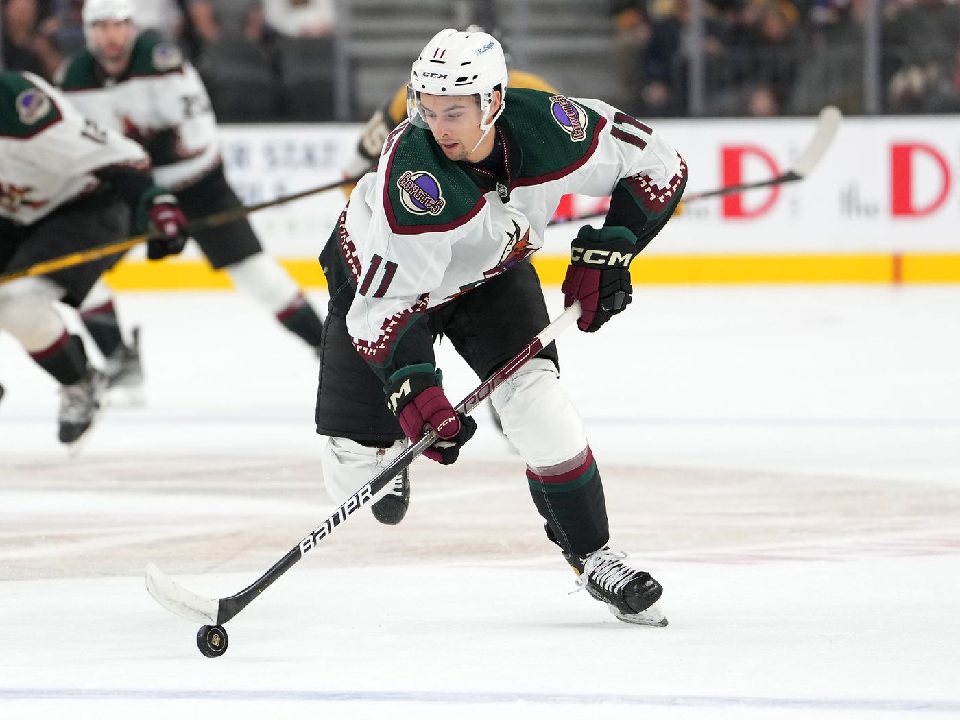 Arizona coyotes under dylan guenther