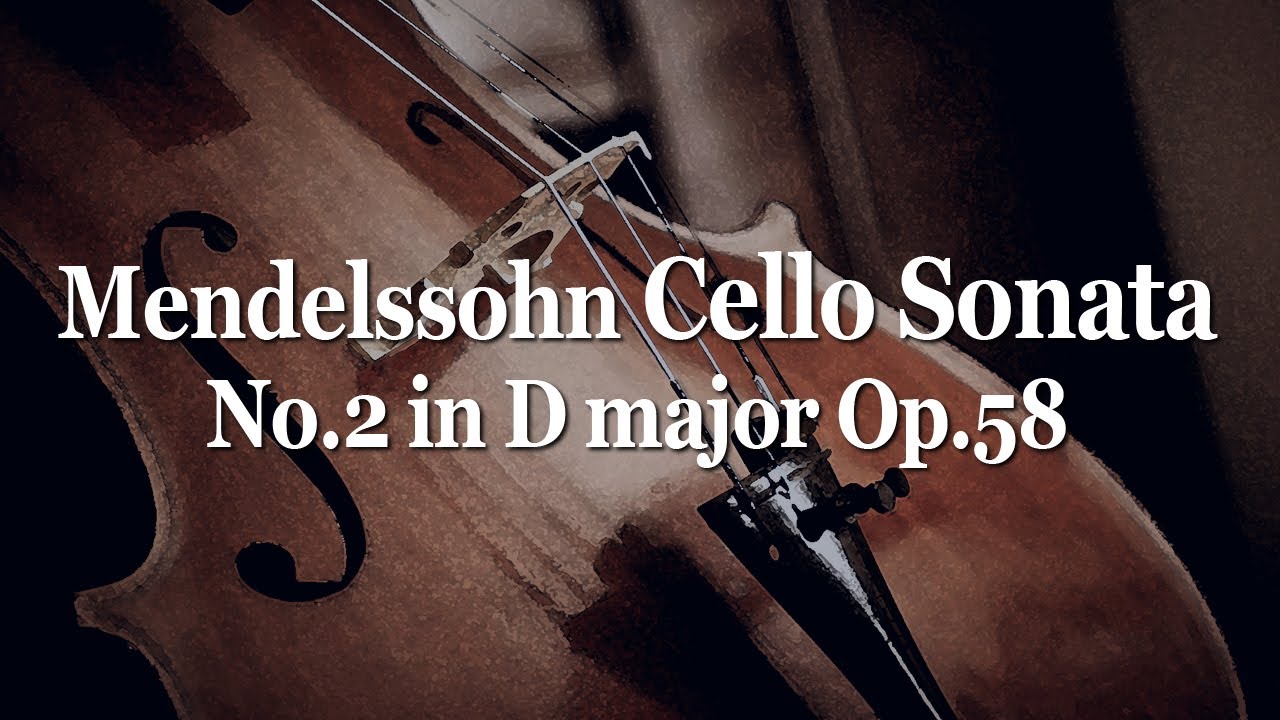 Mendelssohn cello sonata no in d major op janos starker