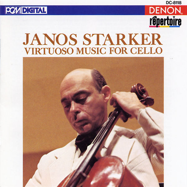 Janos starker virtuoso music for cello various posers by janos starker